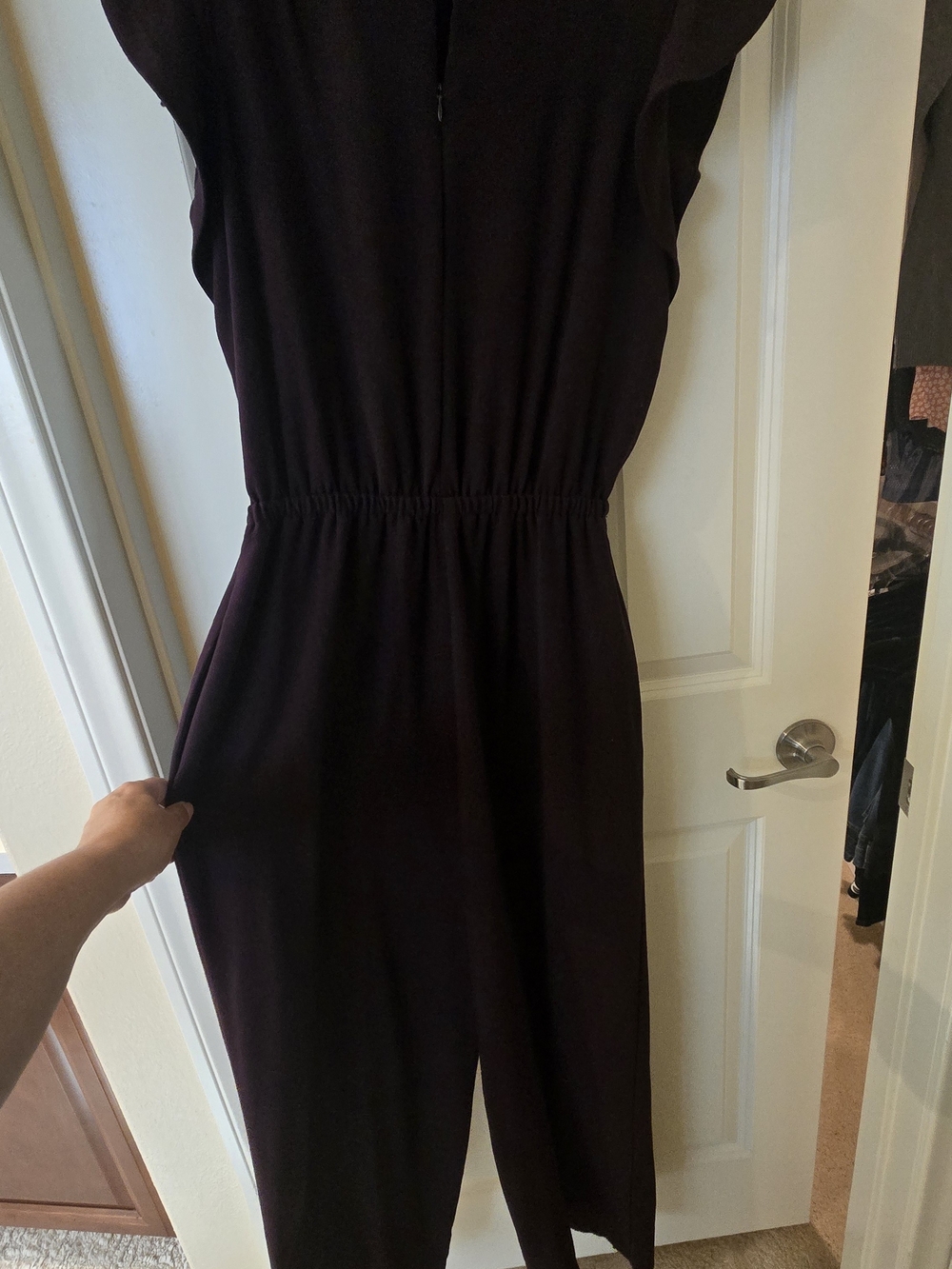 Apt. 9 Plum Sleeveless Elastic-Waist Maxi Dress - Picture 4 of 5